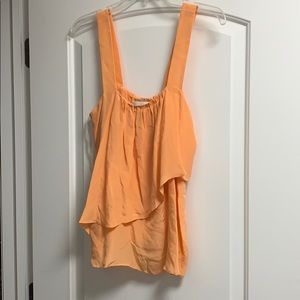 Gorgeous orange Madison Marcus blouse